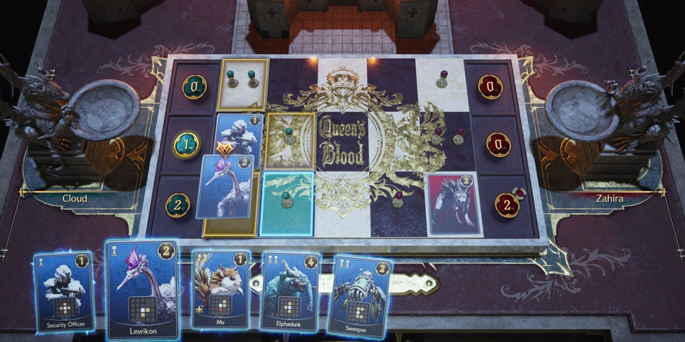 Queen's Blood game screen